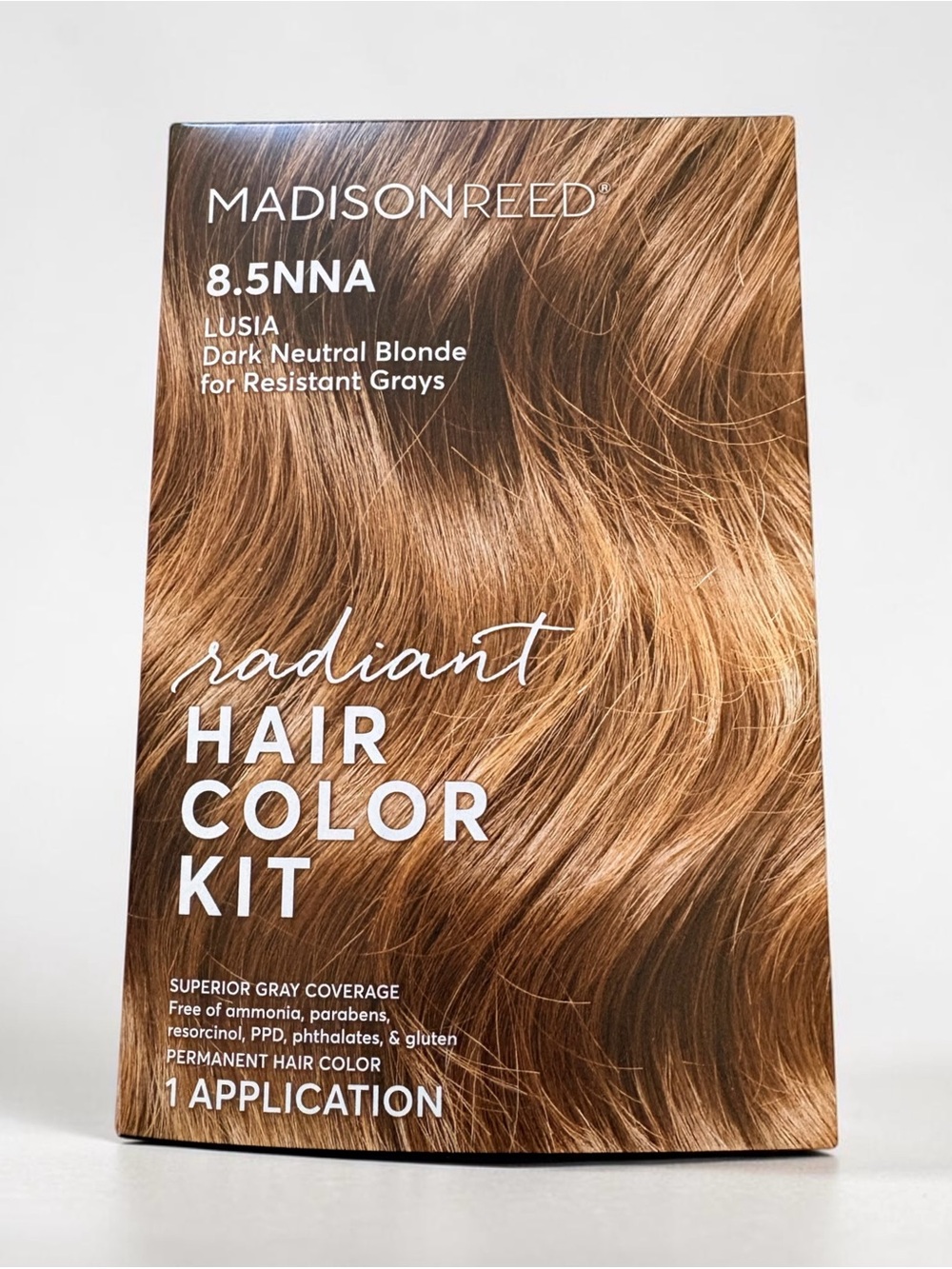 Madison Reed Hair Color Kit - 8.5NNA Lusia (Dark Neutral Blonde) - New In Box